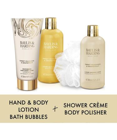 Baylis & Harding Sweet Mandarin & Grapefruit Ultimate Care Gift Set - Vegan Friendly - Buy Online on GoSupps.com
