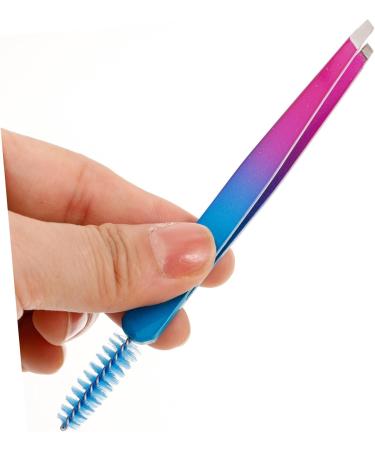 HONMEET Stainless Steel Eyebrow Tweezers Tool Beauty Accessories Eyebrow Tweezer with Brush Travel Eyebrow Clamp Eyebrow Clip Eyebrow Tweezers for Women Brow Clips Tweezers for Eyebrow - Buy Online on GoSupps.com