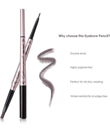 1PCS Music Flower Miniature Eyebrow Dotting Pen Double Head 2 Ways Long Lasting Liquid Eyebrow Pen Fine Sketch Waterproof Eye Makeup Eyebrow Tattoo Super Durable - Buy Online on GoSupps.com