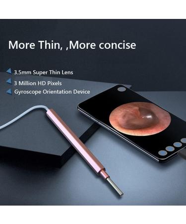 KouRy Earwax Removal Tool with Camera Earwax Cleaner Tools 3.9mm Ear Otoscope Wireless Ear Otoscope Earwax Cleaner Kit for Android & iOS Ideal Gift - Buy Online on GoSupps.com