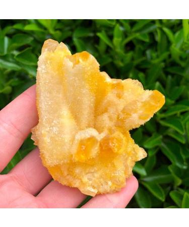 Yellow Phantom Quartz Crystal Cluster Specimen - JZIGTDEM (Color : 166g) - Buy Online on GoSupps.com