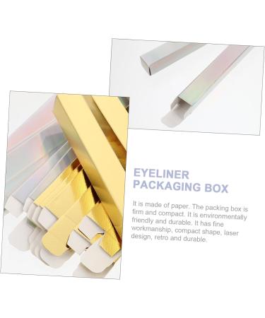  POPETPOP POPETPOP 50 Boxes Lip Gloss Box Lipstick Box Eye Case Eyebrow Tweezers Led Lip Gloss Plumping Gold Card Cosmetic Gift Box - Buy Online on GoSupps.com