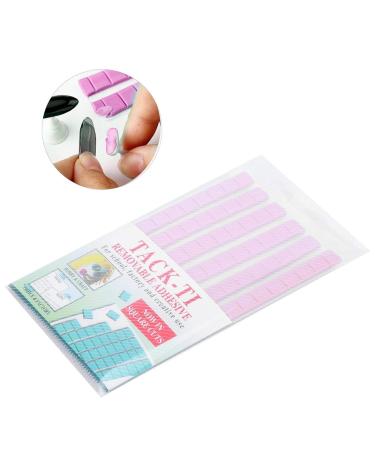 Nail Art Clay Reusable False Nail Tips - Pink Sticky Adhesive Manicure Tool for Home & Salon - Buy Online on GoSupps.com