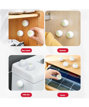 Allayu 6pcs Easy to Carry Shoe Balls for On Go Freshness Compact Size Plastic Freshener Balls Shoe Fresheners - Buy Online on GoSupps.com