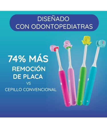 Balene Double-Sided Toothbrush Set for Adults & Kids - Soft Aquamarine & Purple - Perfect for Internal & Exterior Brushing - Buy Online on GoSupps.com