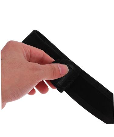 SOLUSTRE Belt Shoulder Rest Brace Holder Posture Straps for Men Support Belt Polyester Black - Buy Online on GoSupps.com