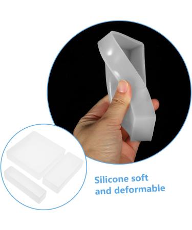 COHEALI 6 Pcs Resin Table Mold Silicone Molds Resin Crafts Epoxy Resin Molds Diy Craft Mold Household Props Whitex2pcs 10X10cmx2pcs - Buy Online on GoSupps.com