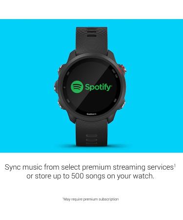 Garmin Forerunner 245 Music, GPS Running Smartwatch with Music and Advanced Dynamics, Black (Renewed) - Buy Online on GoSupps.com