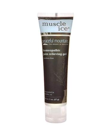 Peaceful Mountain Menthol Gel Muscle Ice, 2 Ounce