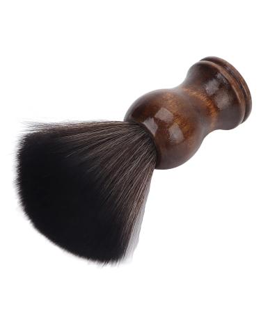 Premium Beard & Haircut Dust Brush | Soft Hair Razor Brush with Wooden Handle | Facial Care Tool for Home Salon - Buy Online on GoSupps.com
