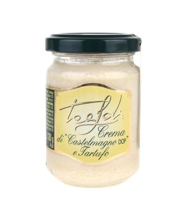 Tealdi cream with Castelmagno cheese and white truffle truffle cream from Italy 120 g White truffle cream 120 g