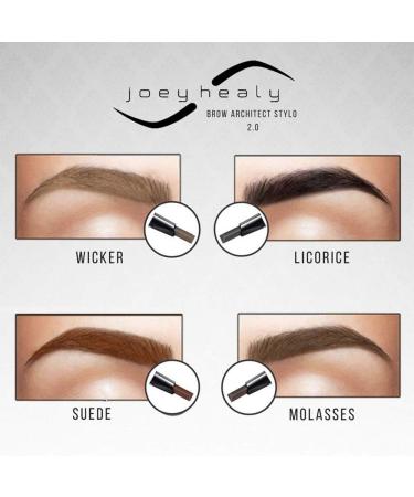 Joey Healy Brow Architect Stylo - Waterproof Precision Eyebrow Pencil & Long-Lasting Enhancer | Wicker (Light Blonde to Soft Brunette) - International Shipping - Buy Online on GoSupps.com