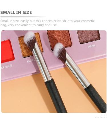 PATKAW Concealer Brush Under Eye Cosmetics Concealer Brush Women Makeup Brush Angled Concealer Brush Make Up Tool Small Makeup Foundation - Buy Online on GoSupps.com