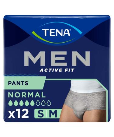 Tena - Tena Men Active Fit Normal (Small/Medium) Pants - 12 Pieces