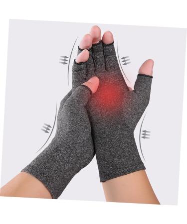 Gatuida Tendonitis Gloves | 3 Pairs Compression Half Finger Sports Gloves | Breathable Muscle Fatigue Relief for Indoor Use - Buy Online on GoSupps.com
