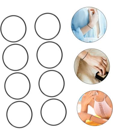 FAVOMOTO 40 Pcs Hand ring child jelly rubber band elastic Bracelet jewelry silicone jelly bracelets Gift silicone bracelets rave bracelets wristband friendship bangles Hair ring 5.8x5.8cmx2pcs Blackx2pcs - Buy Online on GoSupps.com