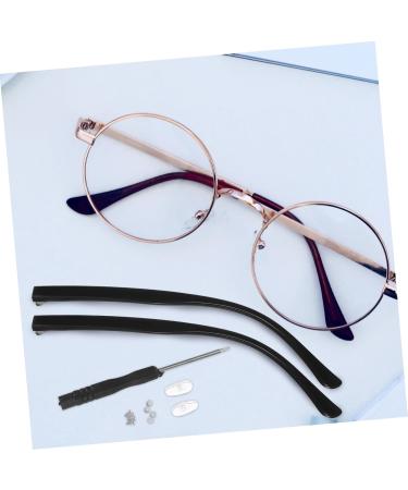 Gleavi Sunglasses Frame Replacement Bars | Accessories for Glasses Repair | Durable Brille Arm Covers | Black 13.8x0.8cm - Buy Online on GoSupps.com