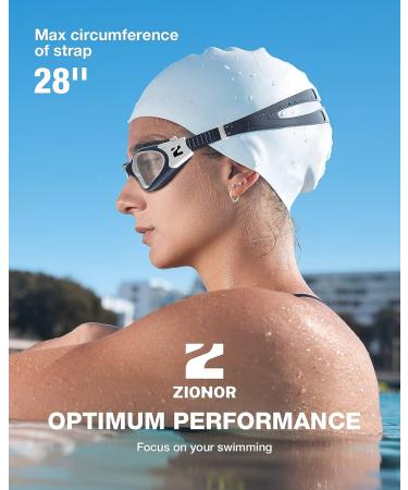 ZIONOR G1 SE Swim Goggles Anti-fog | Adult Men Women | A0 Clear Lens - Buy Online on GoSupps.com