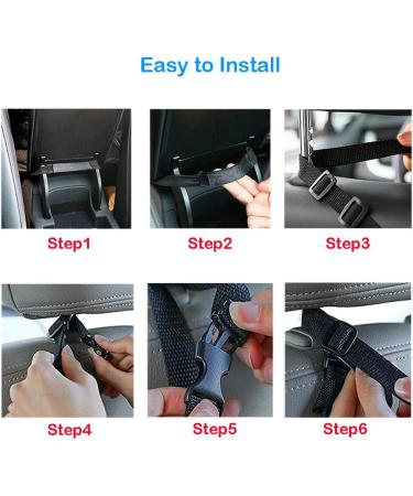 NganSuRong Car Seat Organiser - Kids Document Holder & Storage Mesh Bags - Back Seat Kick Mats & Gap Protector - Buy Online on GoSupps.com
