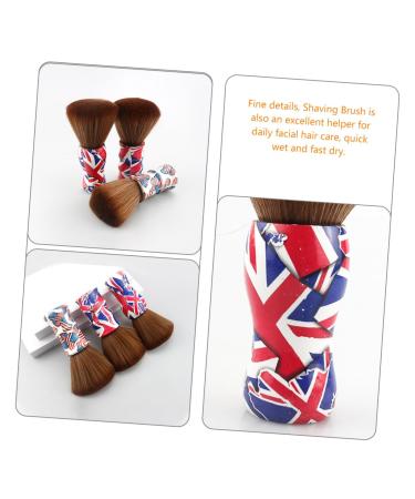 FOMIYES 5pcs Hair Cleaning Brush Set - Dust Blower & Shaving Brush for Men - Ideal Household Gift - Fiber Wool Quality - Buy Online on GoSupps.com