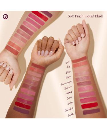 Rare Beauty Soft Pinch Dewy Liquid Blush (Happy) - Natural Flush for Radiant Cheeks - Buy Online on GoSupps.com