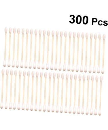 600 Pieces Makeup Cotton Buds Organic Cotton Applicator with Cotton Tip Disposable Ear Plugs Cotton Buds Made of Wood Cotton Buds Cleaning Foam Baby Makeup Remover - Buy Online on GoSupps.com