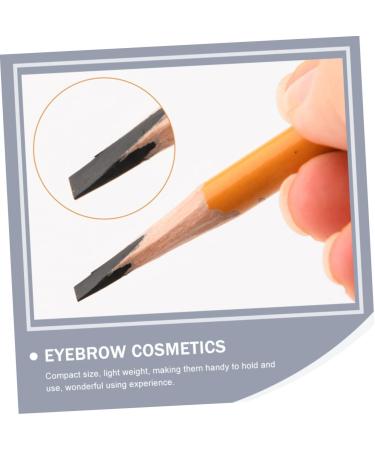 Healeved 4 Pcs Eyebrow Pencil Eyebrow Drawing Tools Dark Brown Eyeliner Waterproof Eye Liner Pencil Wooden 1 count (Pack of 1) As Shownx2pcs - Buy Online on GoSupps.com