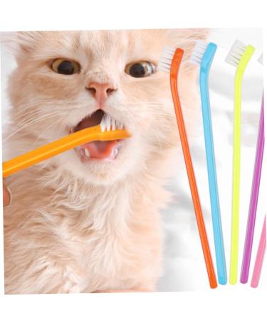 DOITOOL 6pcs Tooth Es Small Oral Plastic for Head Cleaning Supply Dog Durable Long The - Buy Online on GoSupps.com