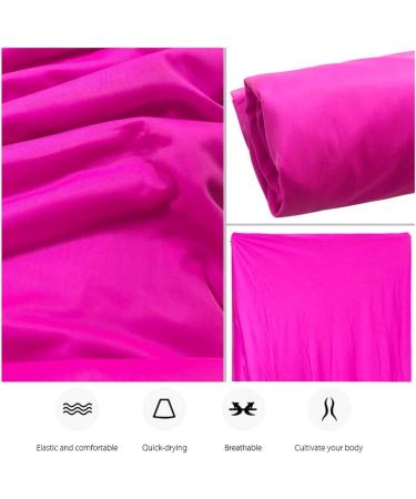 Aerial Yoga Hammock Set 5M x 2.8M | 5.5 Yards Silk Swing with 2000 Ibs Load - Blue | Includes Daisy Chain & Pose Guide | Aerial Pilates Equipment - Buy Online on GoSupps.com