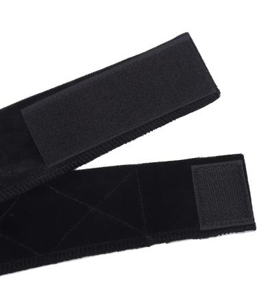 Headband Velvet Headwrap Wide Headband Workout Hair Band for Women Yoga Running Girls(black) - Buy Online on GoSupps.com