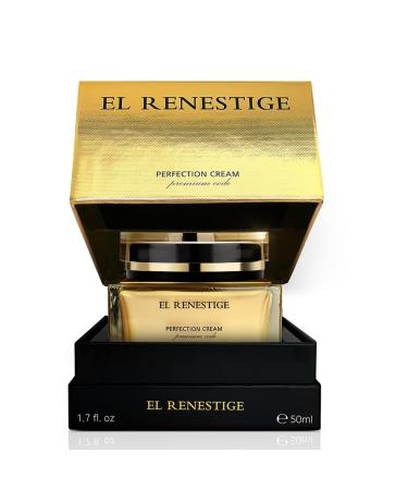 El Renestige Perfection Cream | 50ml K-Beauty Moisturizer with Plant Stem Cells | Intense Nourishing Cream for All Skin Types | Ships Internationally - Buy Online on GoSupps.com