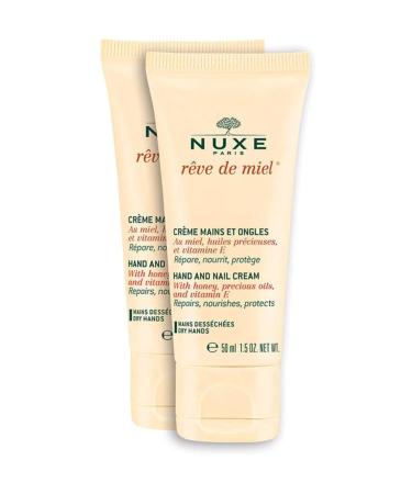 Nuxe Reve De Miel Hand and Nail Cream 100ml - Nourishing Moisturizer for Soft Hands | International Shipping Available - Buy Online on GoSupps.com