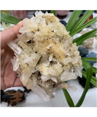 Natural Crystal Rough Stone Crafts Natural Calcite on Quartz Crystal Cluster Specimen China - Buy Online on GoSupps.com
