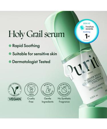 PURITO Centella Unscented Serum Oat-in Calming Gel Cream & Best Kit - Buy Online on GoSupps.com