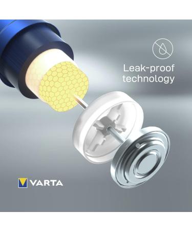 VARTA Longlife Power AAA Alkaline Batteries (10-Pack) - Made in Germany - Perfect for Toys Torches & Controllers - International Shipping Available - Buy Online on GoSupps.com