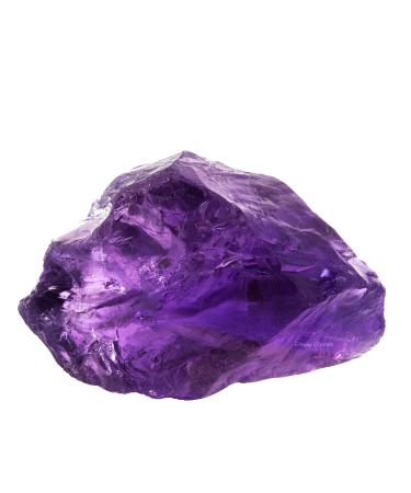 Deep Amethyst Raw Crystals Large 1.25-2.0" Healing Crystals Natural Rough Stones Crystal for Tumbling Cabbing Fountain Rocks Decoration Polishing Wire Wrapping Wicca & Reiki