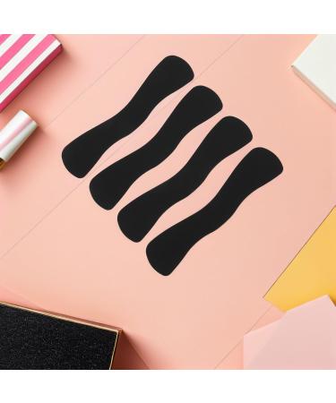 FRCOLOR Lot de 4 Coussinets Frontaux en Silicone Noir pour Extensions de Cils Supports Ondul s R utilisables Accessoires Professionnels pour Salon de Beaut et Usage Domestique - Buy Online on GoSupps.com