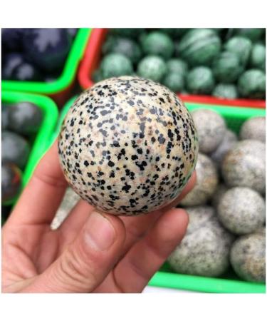 Crystal Meditation Healing Natural Speckled Stone Crystal Ball as a Wedding Decoration Furniture Decoration Meditation Crystal - Buy Online on GoSupps.com