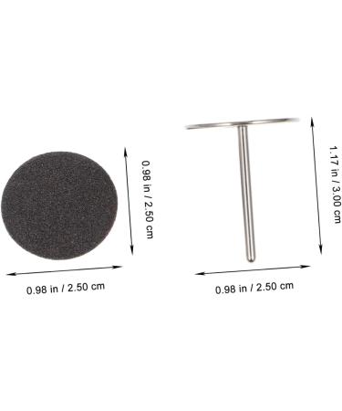 Healeved 5 Sets Nail Polishing Sheets Mini Tools Nail Forms Sandpaper Discs Nails Power Tools Nail Kits Manicure Sandpaper Slices Exfoliating Foot File Stainless Steel Nail Set Electric - Buy Online on GoSupps.com