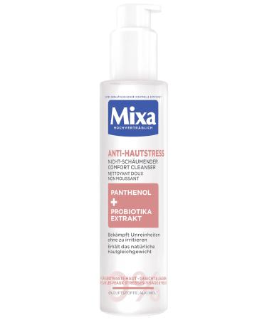Mixa Mixa Non-Foaming Stress Relief Face Wash with Panthenol & Probiotic Extract for Stressed Skin 150ml