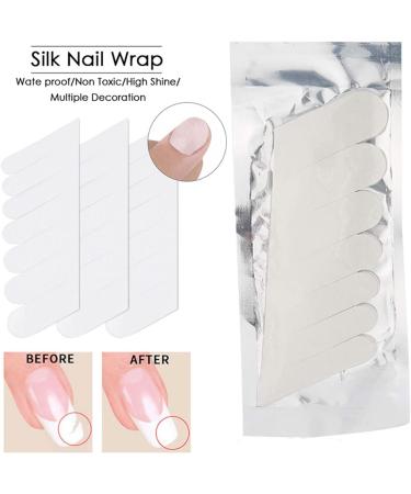 Warm Girl Silk Nail Wrap Adhesive silk nail cover Nail Wrapping Silk for Nail Protection silk for Nail Art 6Pcs - Buy Online on GoSupps.com