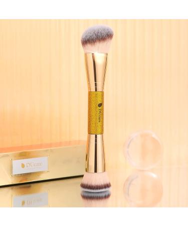 DUcare Dual-Ended Foundation Brush - Perfect for Blending Liquid, Powder, & Cream Makeup - Buy Online on GoSupps.com
