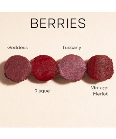 Honeybee Gardens Truly Natural Long Lasting Lipstick San Francisco - Pink Peach Frost with Rose Tones | Vegan, Gluten Free, Cruelty Free - Buy Online on GoSupps.com