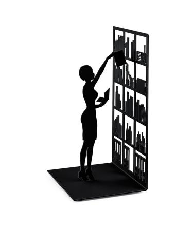 balvi - The Library metal bookend. Black - Buy Online on GoSupps.com