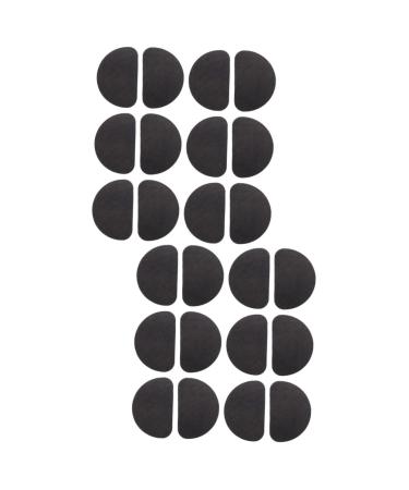 FOMIYES 24 Pairs Non-Slip Stickers High Heels Shoes Accessory Non Skid Pads for Shoes Noise Reduction Sole Stick Shoe Sole Stickers Shoe Accessories Rubber Men's Shoes Protective Shoes