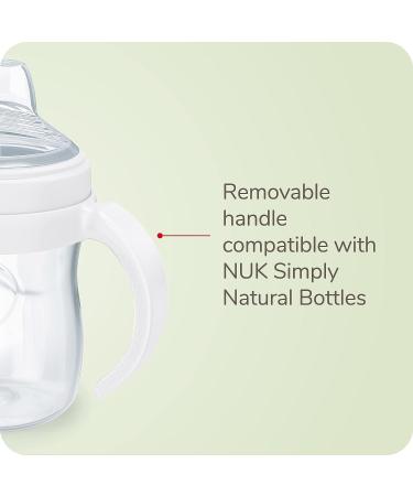NUK Simply Natural Learner Cup 5 oz. | Baby Sippy Cup - Compatible with NUK Simply Natural Bottle - Buy Online on GoSupps.com