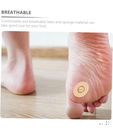 GLEAVI 5 Sheets Foot Pad Bunion Pad Callus Pads for Bottom of Foot Callus Cushions Corn Protectors for Toes Corn Pads for Feet Bunion Cushion Latex Sponge Breathable Floor Mat - Buy Online on GoSupps.com