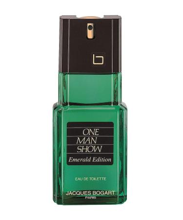 Jacques Bogart One Man Show Men EDT Spray (Emerald Edition) 3.33 oz 3.33 Ounce (Pack of 1) Modern