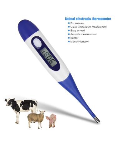 Pet Livestock Thermometer Professional Portable Pig Animal LED Display Fast Digital Veterinary Thermometers for Dogs Cats Pigs Sheeps - Buy Online on GoSupps.com