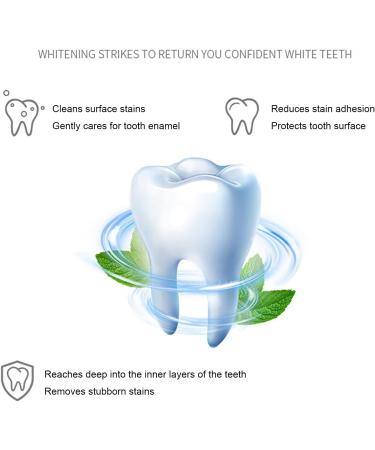 3 Pcs Bamboo Charcoal Toothpaste Coconut Shell Bamboo Charcoal Toothpaste Toothpaste for Teeth Remove Teeth Stains Fresh Breath 3 Pcs x 105g Toothpaste 09 - Buy Online on GoSupps.com